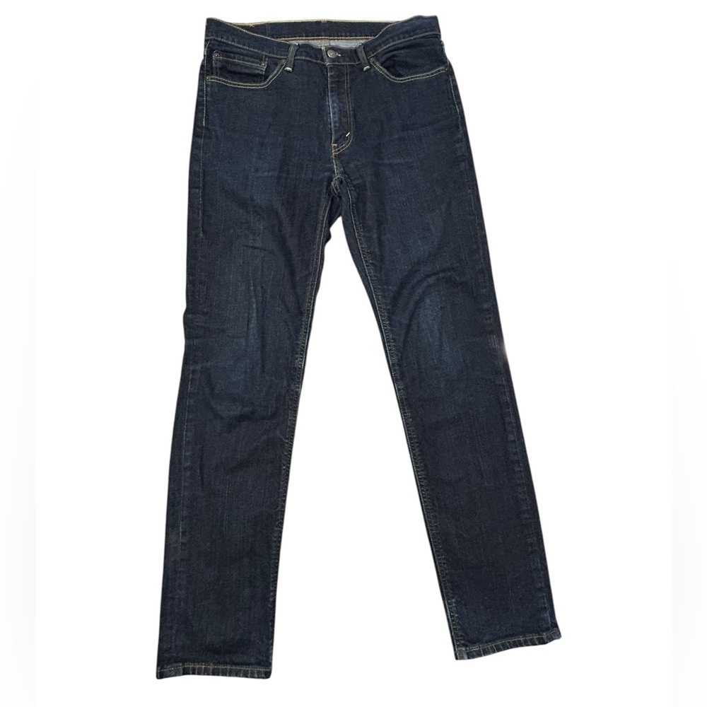 Levi's 541 Men's Indigo Straight Leg Jeans 34/34 Dark Wash Athletic Fit Denim
